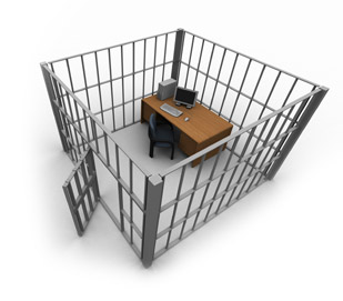 cubicle cage